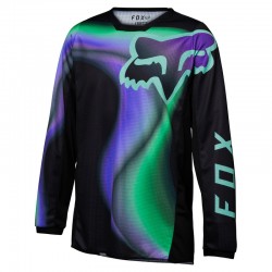 BLUZA FOX JUNIOR KIDS 180 TOXSYK BLACK  ENDURO CROSS