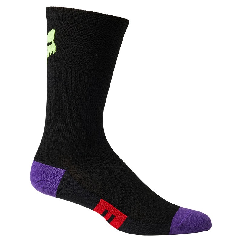 SKARPETY FOX 4 FLEXAIR MERINO CELZ BLACK  ENDURO CROSS