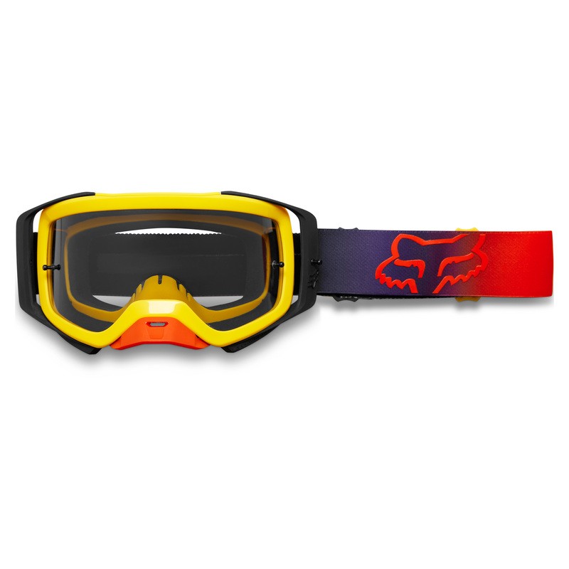GOGLE FOX AIRSPACE FGMNT BLACK/YELLOW  ENDURO CROSS