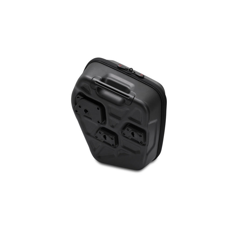 ZESTAW KUFER BOCZNY URBAN ABS I STELAŻ SW-MOTECH DUCATI SCRAM 1100 PRO / SPORT PRO (19-) BLACK 16,5L