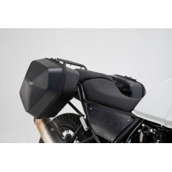 ZESTAW KUFRÓW BOCZNYCH URBAN ABS I STELAŻY SW-MOTECH ROYAL ENFIELD HIMALAYAN (18-), BLACK 2X16,5L