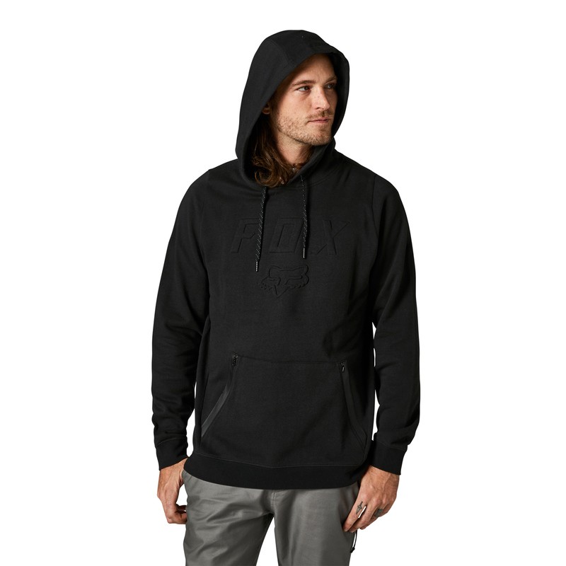 BLUZA Z KAPTUREM FOX BACKLASH DWR BLACK  ENDURO CROSS
