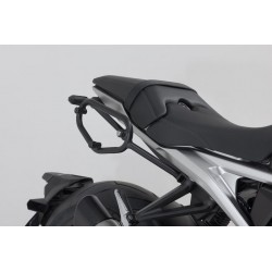 ZESTAW KUFRÓW BOCZNYCH URBAN ABS I STELAŻY SW-MOTECH HONDA CB1000R (21-), BLACK 2X16,5L