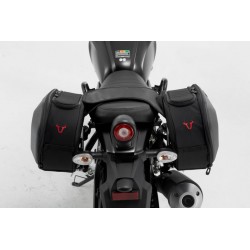 ZESTAW SAKW BOCZNYCH PRO BLAZE H I STELAŻY SW-MOTECH YAMAHA XSR 125 (21-) BLACK