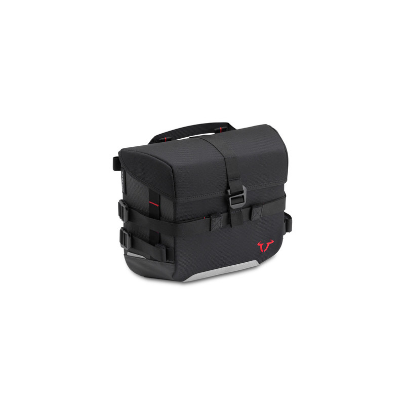 SAKWA BOCZNA SYSBAG 10, Z PŁYTĄ MONTAŻOWĄ, PRAWA STRONA, BLACK/ANTHRACITE, SW-MOTECH