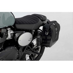 ZESTAW SAKW I STELAŻY LEGEND GEAR LC BLACK EDITION SW-MOTECH TRIUMPH STREET CUP/SCRAMBLER/TWIN (16-)