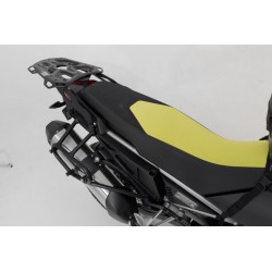 ZESTAW KUFRÓW BOCZNYCH URBAN ABS I STELAŻY SW-MOTECH APRILIA TUAREG 660 (21-), BLACK 2X16,5L