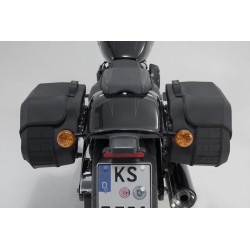 ZESTAW SAKW I STELAŻY LEGEND GEAR LH1/LH1 SW-MOTECH 2X19,5L FATBOY/S, BREAKOUT/S (17-)