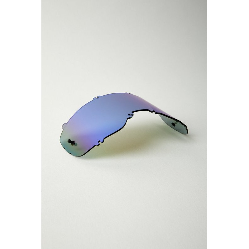 SZYBA DO GOGLI FOX AIRSPACE/MAIN II INJ MIRROR BLUE ENDURO CROSS