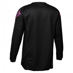 BLUZA FOX JUNIOR GIRLS BLACKOUT BLACK/PINK  ENDURO CROSS