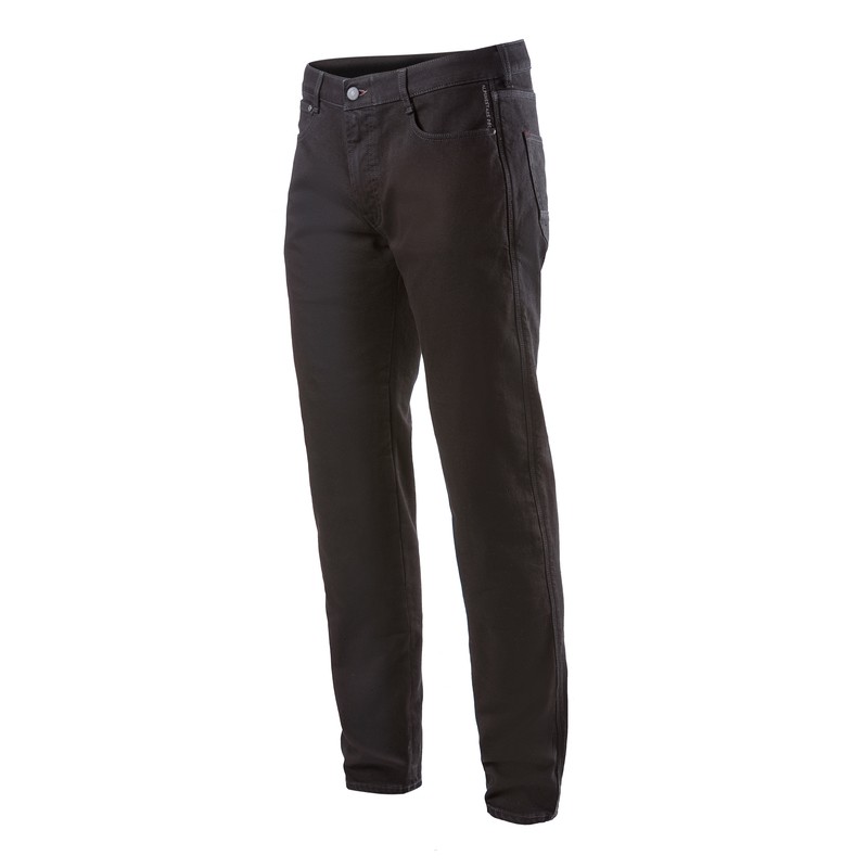 SPODNIE JEANS ALPINESTARS COPPER V2 DENIM REGULAR FIT BLACK RINSE 