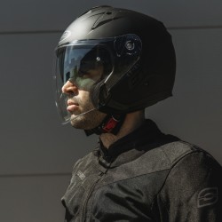 KASK OZONE OPEN FACE CT-01 BLACK MATT 