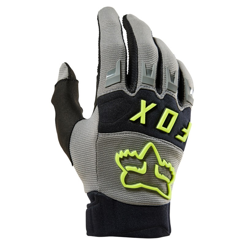 RĘKAWICE FOX DIRTPAW CE GREY/YELLOW  ENDURO CROSS