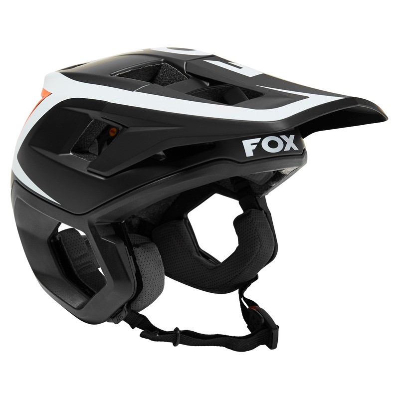 KASK ROWEROWY FOX DROPFRAME PRO DVIDE BLACK  ENDURO CROSS