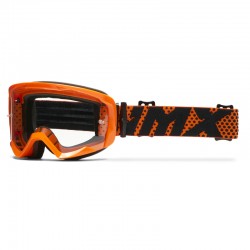 GOGLE IMX ENDURANCE FLIP ORANGE GLS/ ORANGE - SZYBA DARK SMOKE + CLEAR (2 SZYBY W ZESTAWIE) ENDURO CROSS
