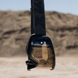 GOGLE IMX ENDURANCE FLIP BLACK MATT/BLACK - SZYBA DARK SMOKE + CLEAR (2 SZYBY W ZESTAWIE) ENDURO CROSS