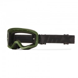GOGLE IMX ENDURANCE FLIP GREEN MATT/BLACK - SZYBA DARK SMOKE + CLEAR (2 SZYBY W ZESTAWIE) ENDURO CROSS