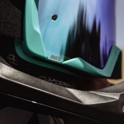 GOGLE IMX ENDURANCE RACE TURQUOISE MATT/ BLACK - SZYBA IRIDIUM GREEN + CLEAR (2 SZYBY W ZESTAWIE) ENDURO CROSS