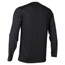 KOSZULKA ROWEROWA Z DŁUGIM RĘKAWEM FOX FLEXAIR CELZ BLACK  ENDURO CROSS