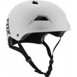 KASK ROWEROWY FOX FLIGHT SPORT WHITE/BLACK  ENDURO CROSS
