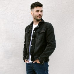 KURTKA JEANS BROGER FLORIDA WASHED BLUE 