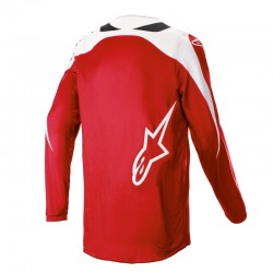 BLUZA ALPINESTARS FLUID NARIN MARS RED/WHITE 