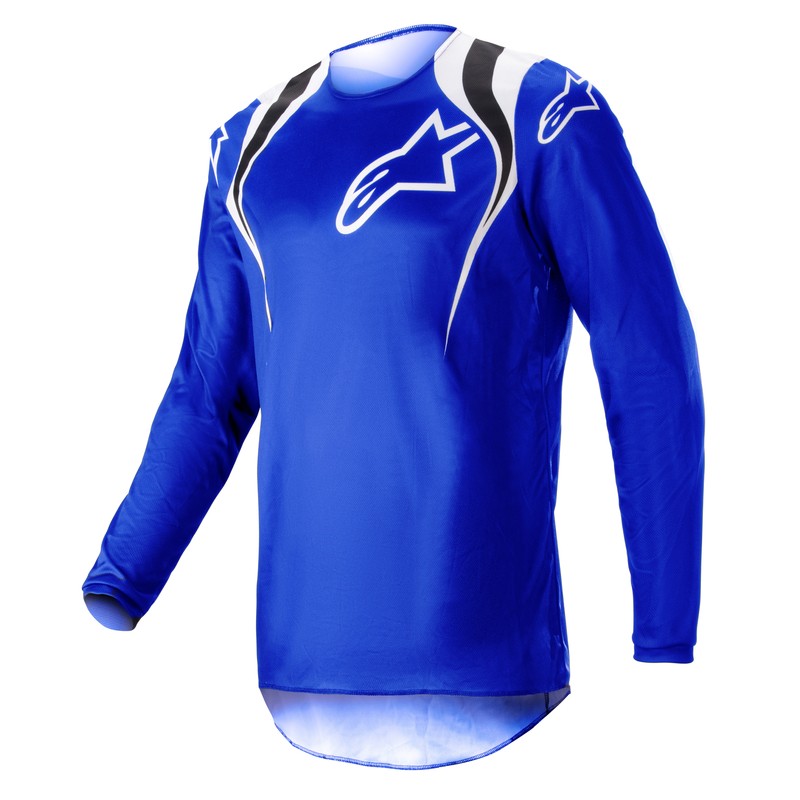 BLUZA ALPINESTARS FLUID NARIN BLUE RAY/WHITE 