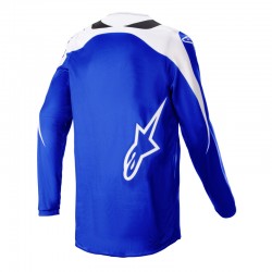 BLUZA ALPINESTARS FLUID NARIN BLUE RAY/WHITE 