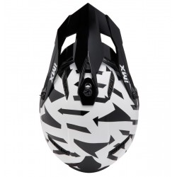 KASK IMX FMX-02 BLACK/WHITE/GREY/METALLIC GREY GLOSS GRAPHIC XS ENDURO CROSS