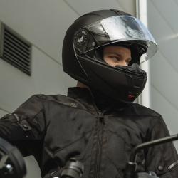 KASK OZONE FLIP UP FP-01 PINLOCK READY BLACK MATT 
