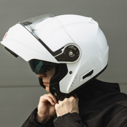 KASK OZONE FLIP UP FP-01 PINLOCK READY WHITE 
