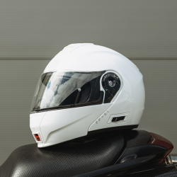 KASK OZONE FLIP UP FP-01 PINLOCK READY WHITE 