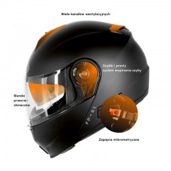 KASK OZONE FLIP UP FP-01 PINLOCK READY WHITE 