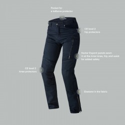 SPODNIE JEANS REBELHORN HAWK II CLASSIC BLUE 