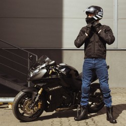 SPODNIE JEANS REBELHORN HAWK II DARK BLUE 
