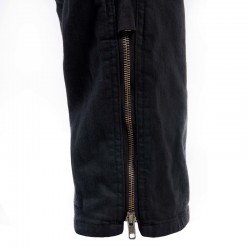 SPODNIE JEANS REBELHORN HAWK II WASHED BLACK 