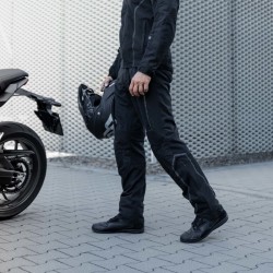 SPODNIE TEKSTYLNE REBELHORN HIFLOW IV BLACK (DŁUGA NOGAWKA) 