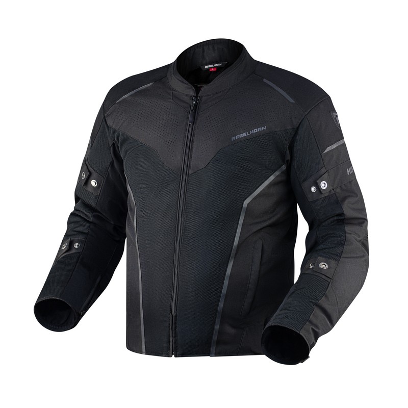 KURTKA TEKSTYLNA REBELHORN HIFLOW IV BLACK 