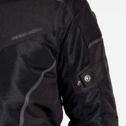 KURTKA TEKSTYLNA REBELHORN HIFLOW IV BLACK 