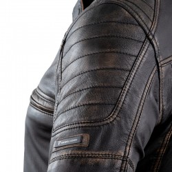 KURTKA SKÓRZANA REBELHORN HUNTER PRO VINTAGE BLACK 