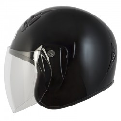 KASK OPEN FACE OZONE HY818 BLACK 