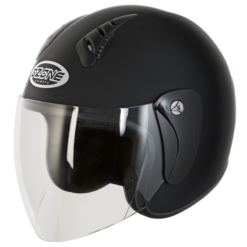 KASK OPEN FACE OZONE HY818 BLACK MATT 