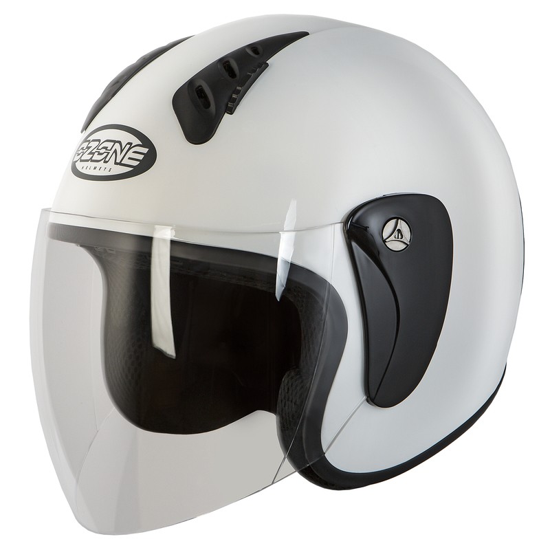 KASK OPEN FACE OZONE HY818 WHITE 
