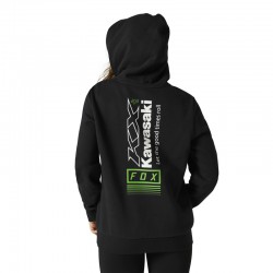 BLUZA Z KAPTUREM FOX LADY KAWI BLACK  ENDURO CROSS