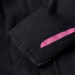 KURTKA TEKSTYLNA REBELHORN LUNA LADY BLACK/FLO PINK 