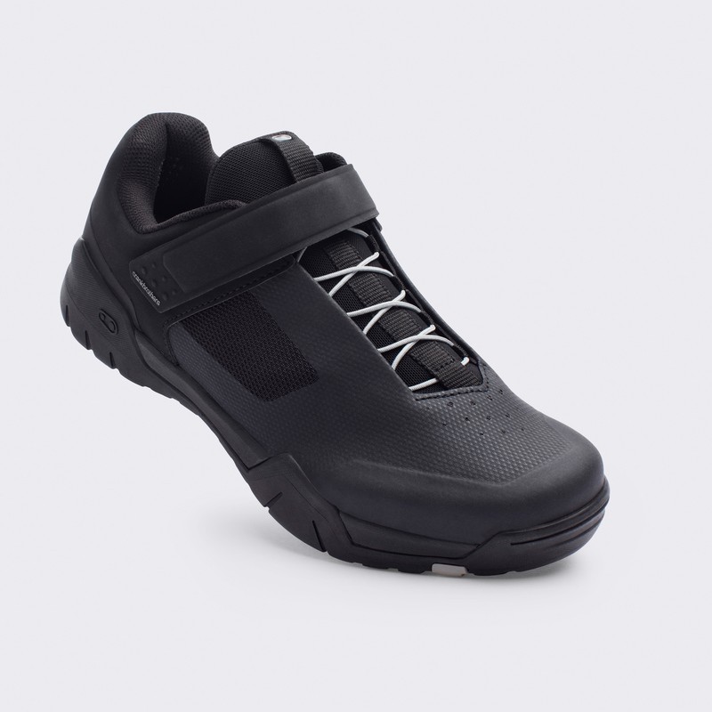 BUTY CRANK BROTHERS MALLET E SPEEDLACE BLACK/SILVER - BLACK OUTSOLE 6 ( EU)