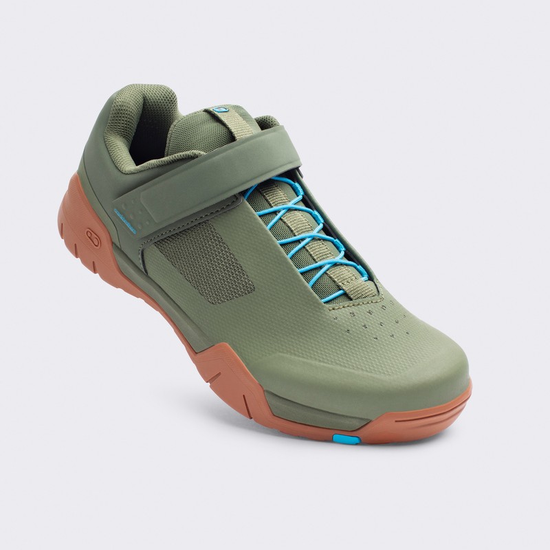 BUTY CRANK BROTHERS MALLET E SPEEDLACE GREEN/BLUE - GUM OUTSOLE 7.5 ( EU)