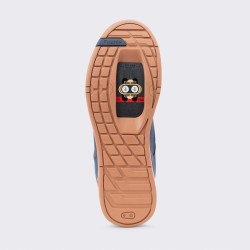 BUTY CRANK BROTHERS MALLET LACE NAVY/SILVER - GUM OUTSOLE 7.5 ( EU)