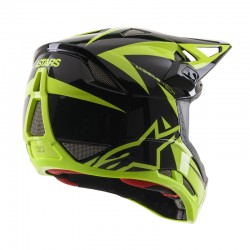 KASK ROWEROWY ALPINESTARS MISSILE TECH AIRLIFT BLACK/FLUO YELLOW GLOSSY 