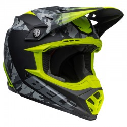 KASK BELL MOTO-9 MIPS VENOM MATTE BLACK CAMO/HI-VIZ YELLOW 